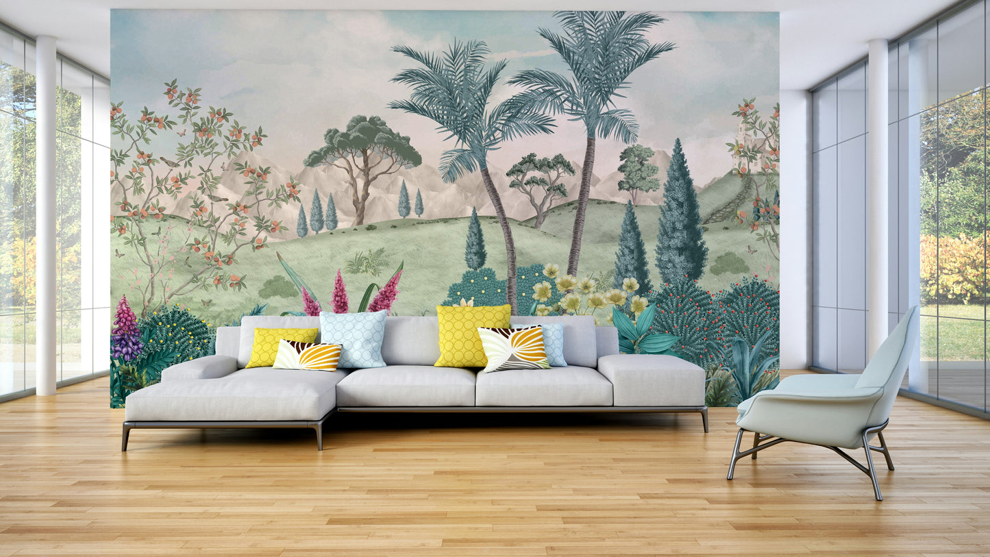 The overall feel is quiet and serene.

