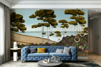 The design has a beautiful, artistic aesthetic.

