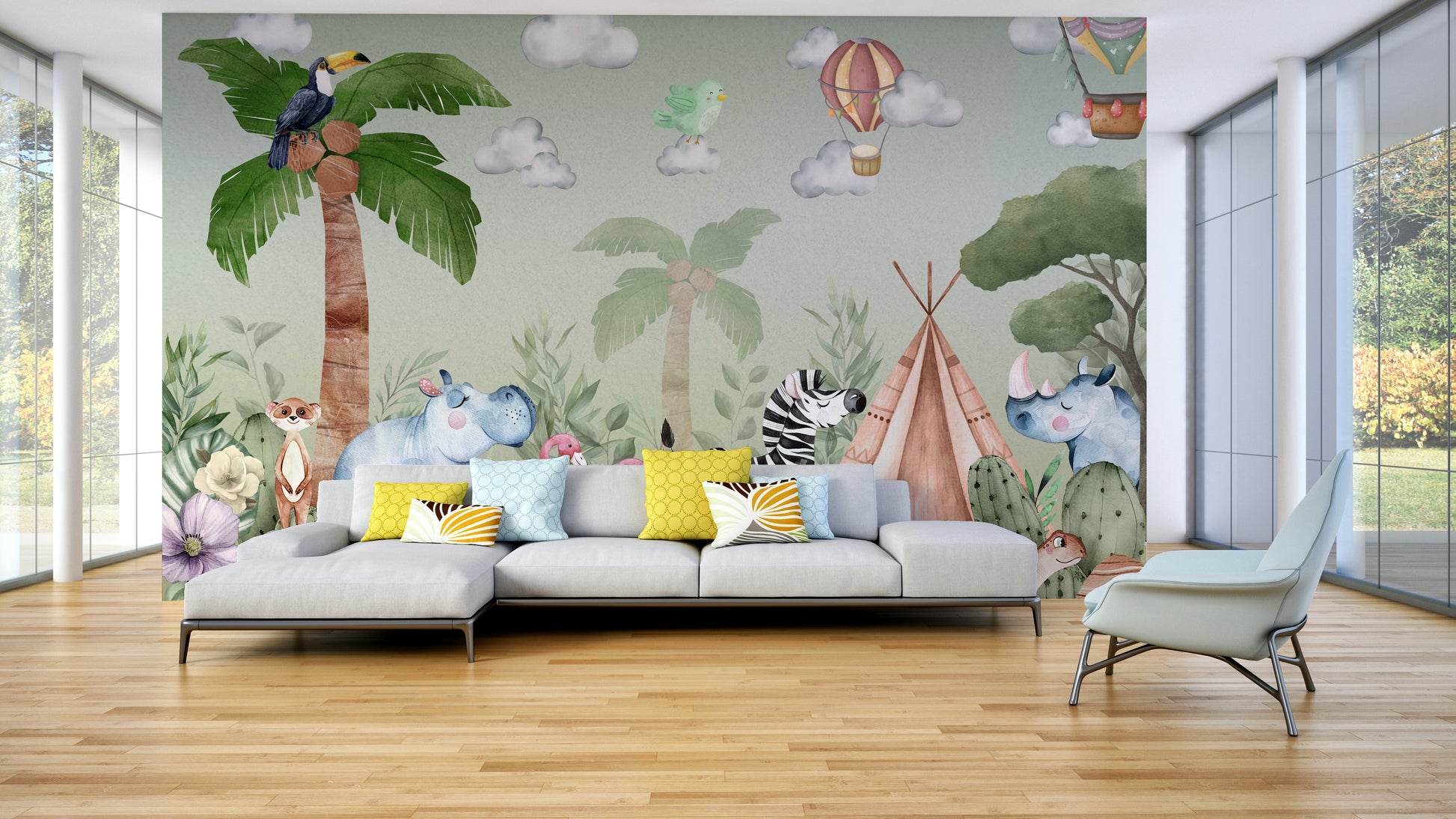 The overall feel is quiet and serene.

