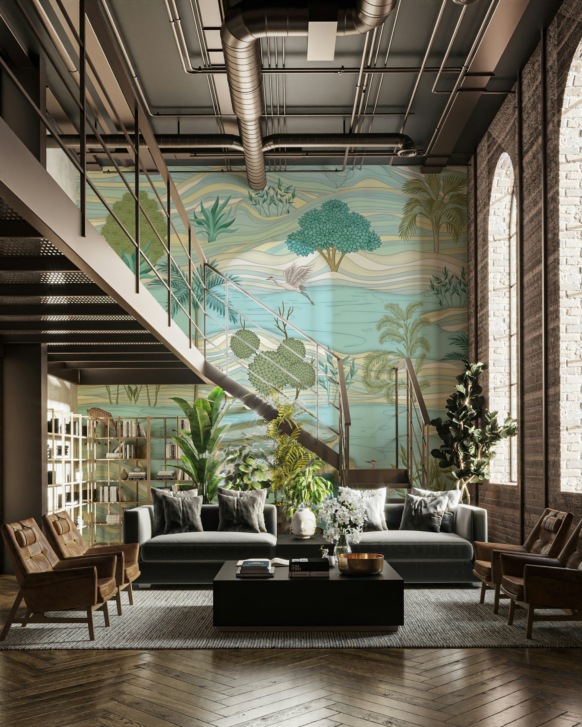 The overall feel is quiet and serene.

