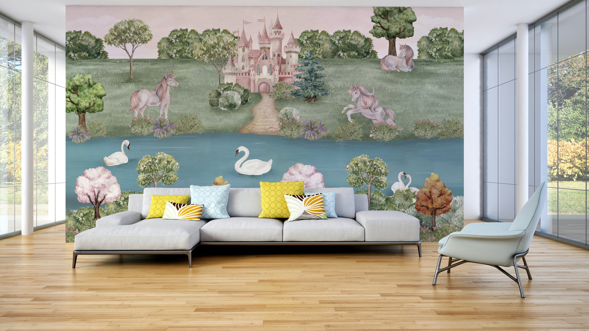 The image has a calm, tranquil mood.

