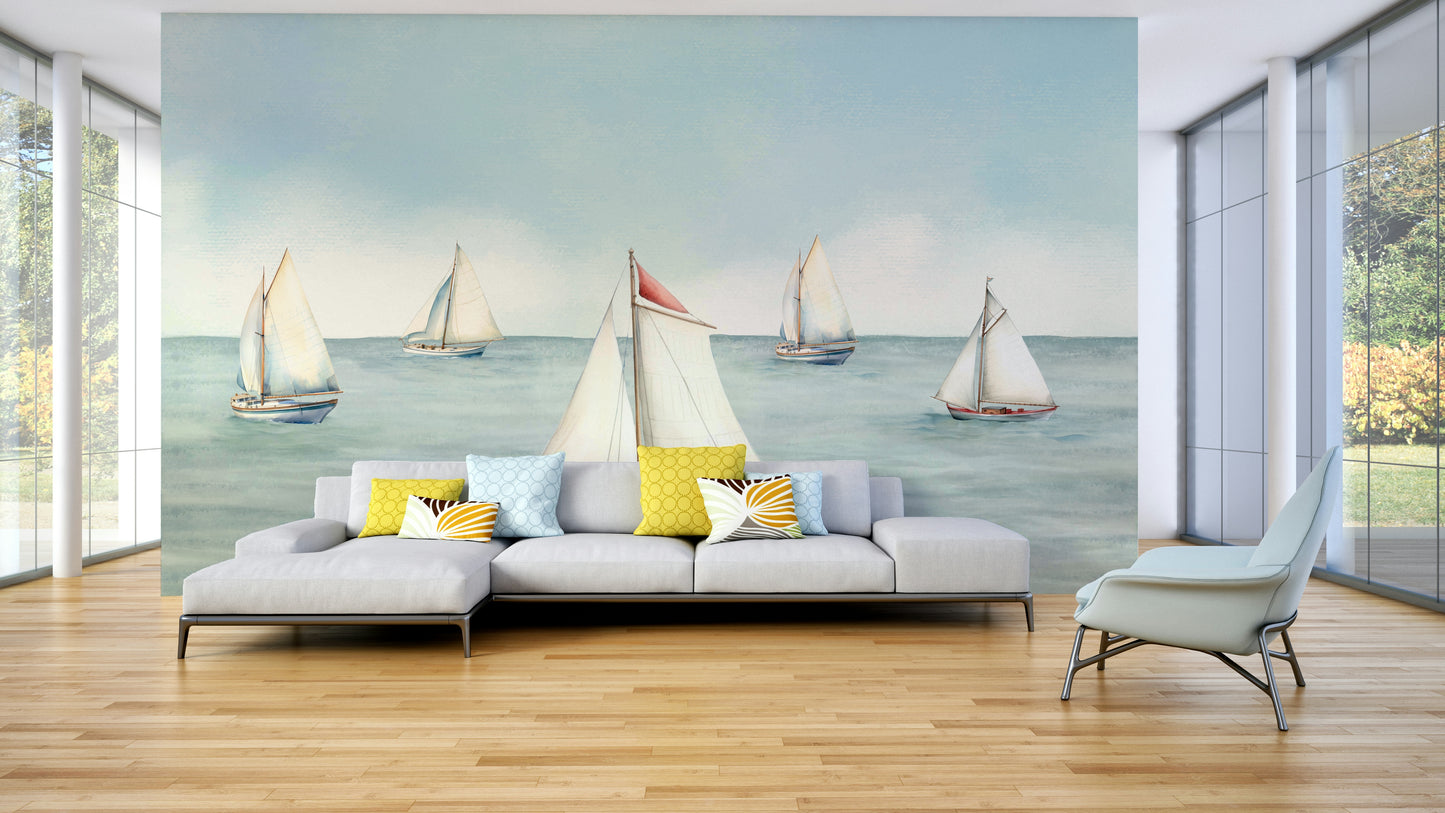 The image feels peaceful and restful.

