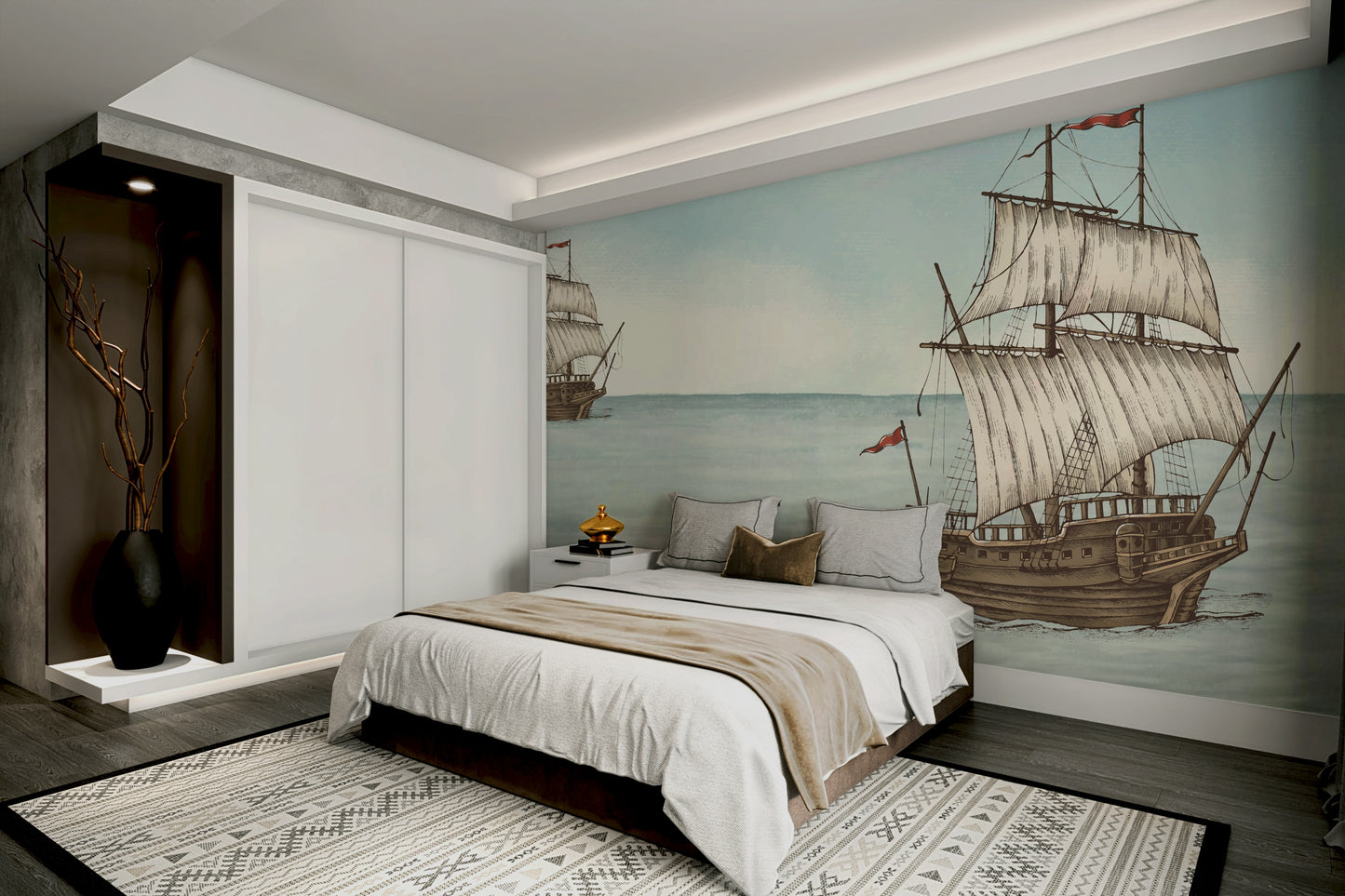 The image is suitable for a living room or a bedroom.

