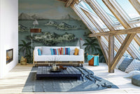 The image has a calm, tranquil mood.

