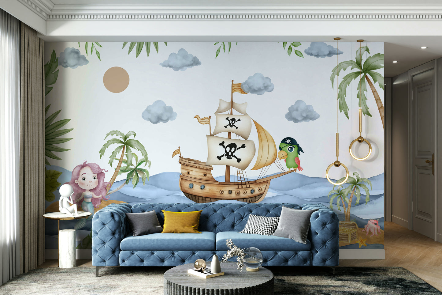 The image has a happy, energetic mood.

