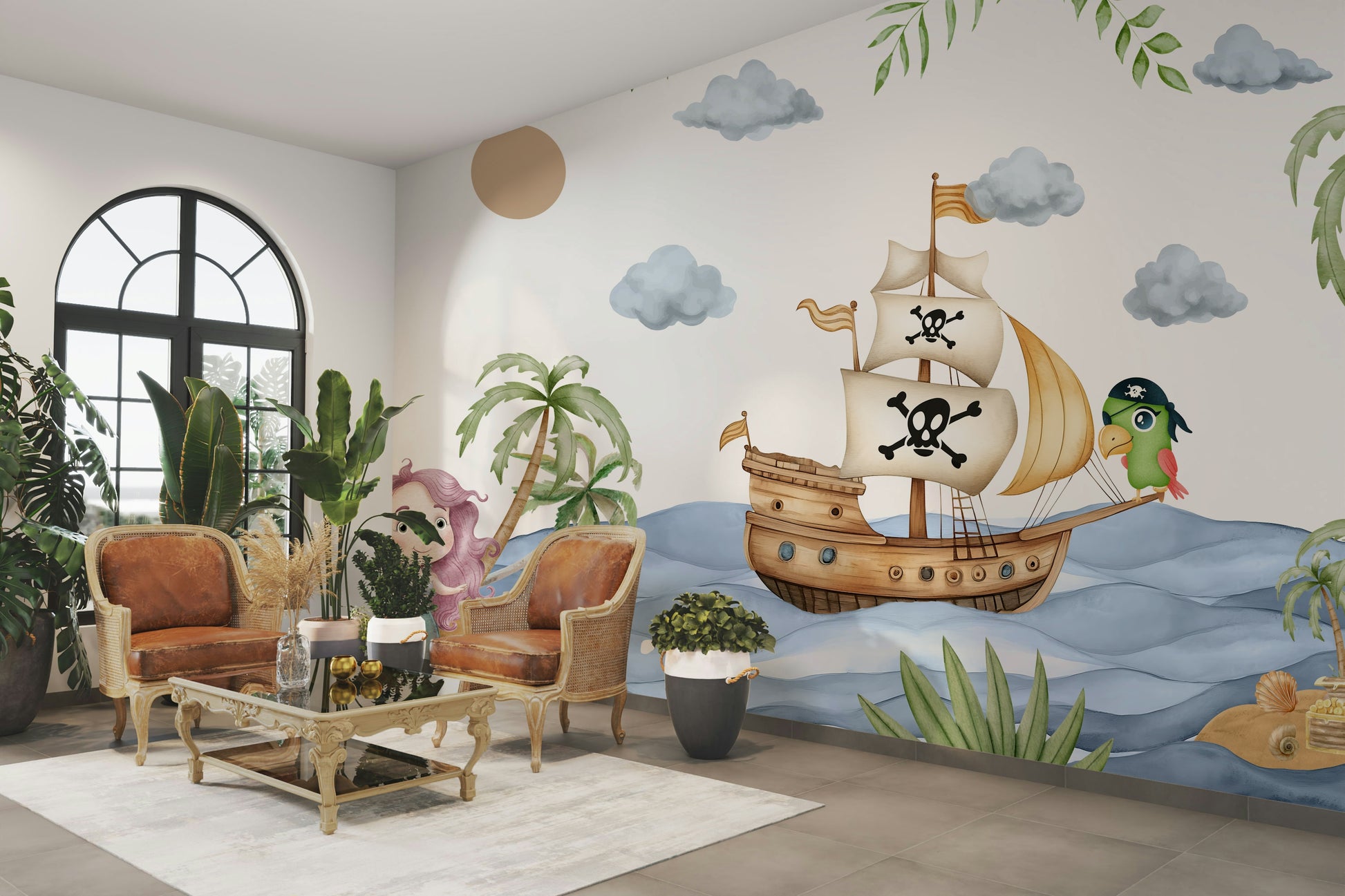 The design feels happy and adventurous.

