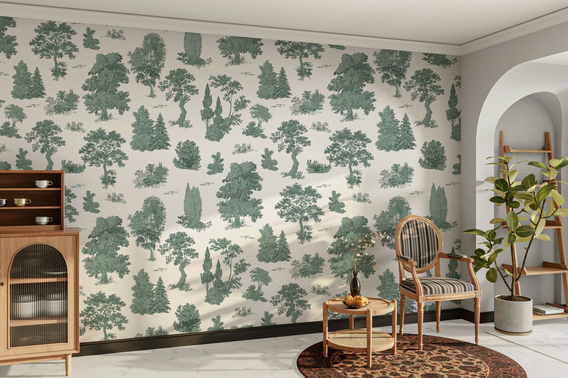 The image feels peaceful and restful.

