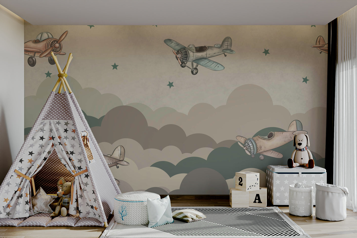 The image has a calm, tranquil mood.

