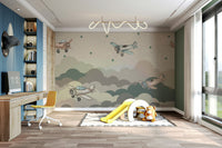 The image is suitable for a child's room or a nursery.

