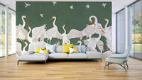 Mural wallpaper capturing a peaceful atmosphere

