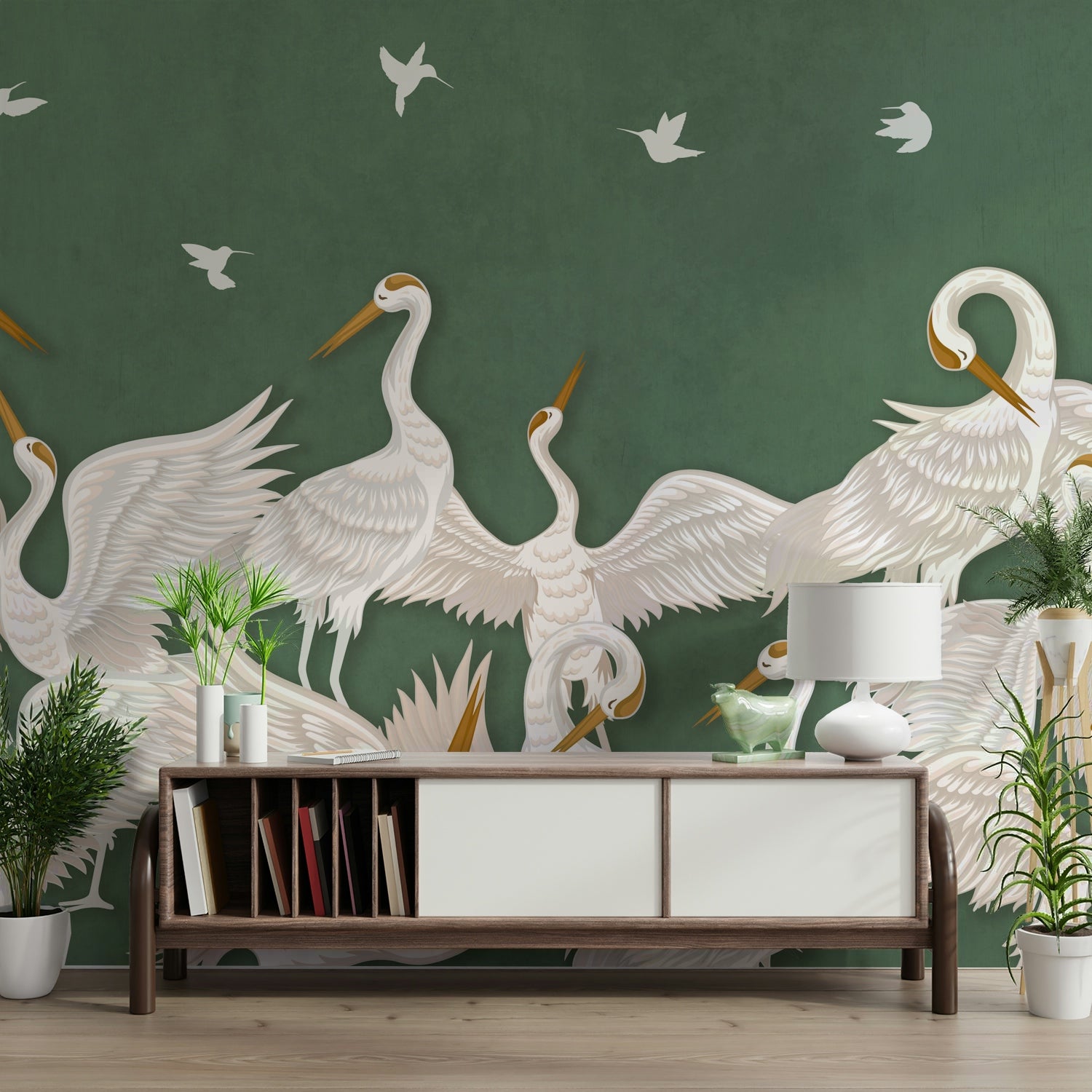 Wallpaper for walls with a fantastical landscape

