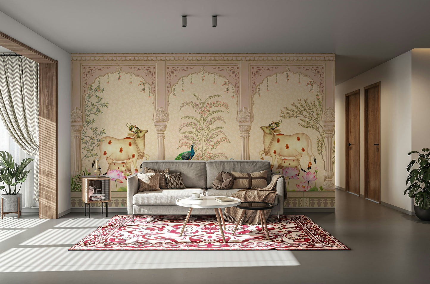 The image feels inviting and tranquil.

