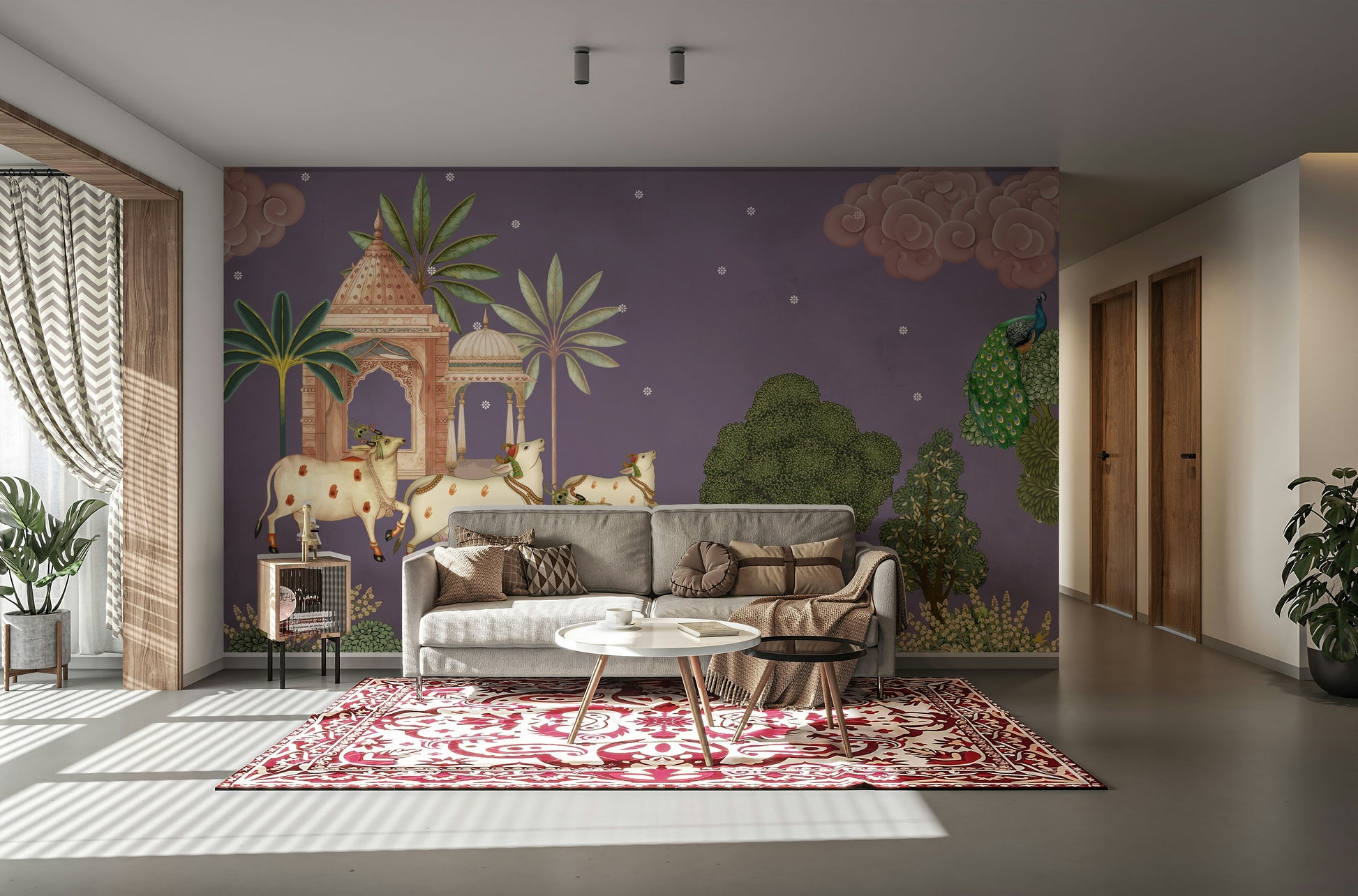 The image feels inviting and tranquil.

