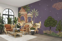 The overall mood is sophisticated and peaceful.

