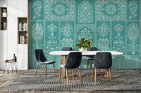 The design feels peaceful and organic.

