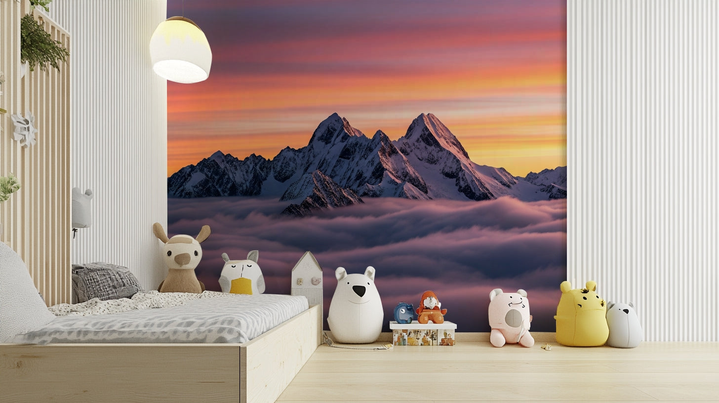 View of friendly shapes and a playful pattern

