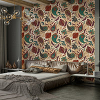 The overall mood is one of quiet opulence and artistry.
