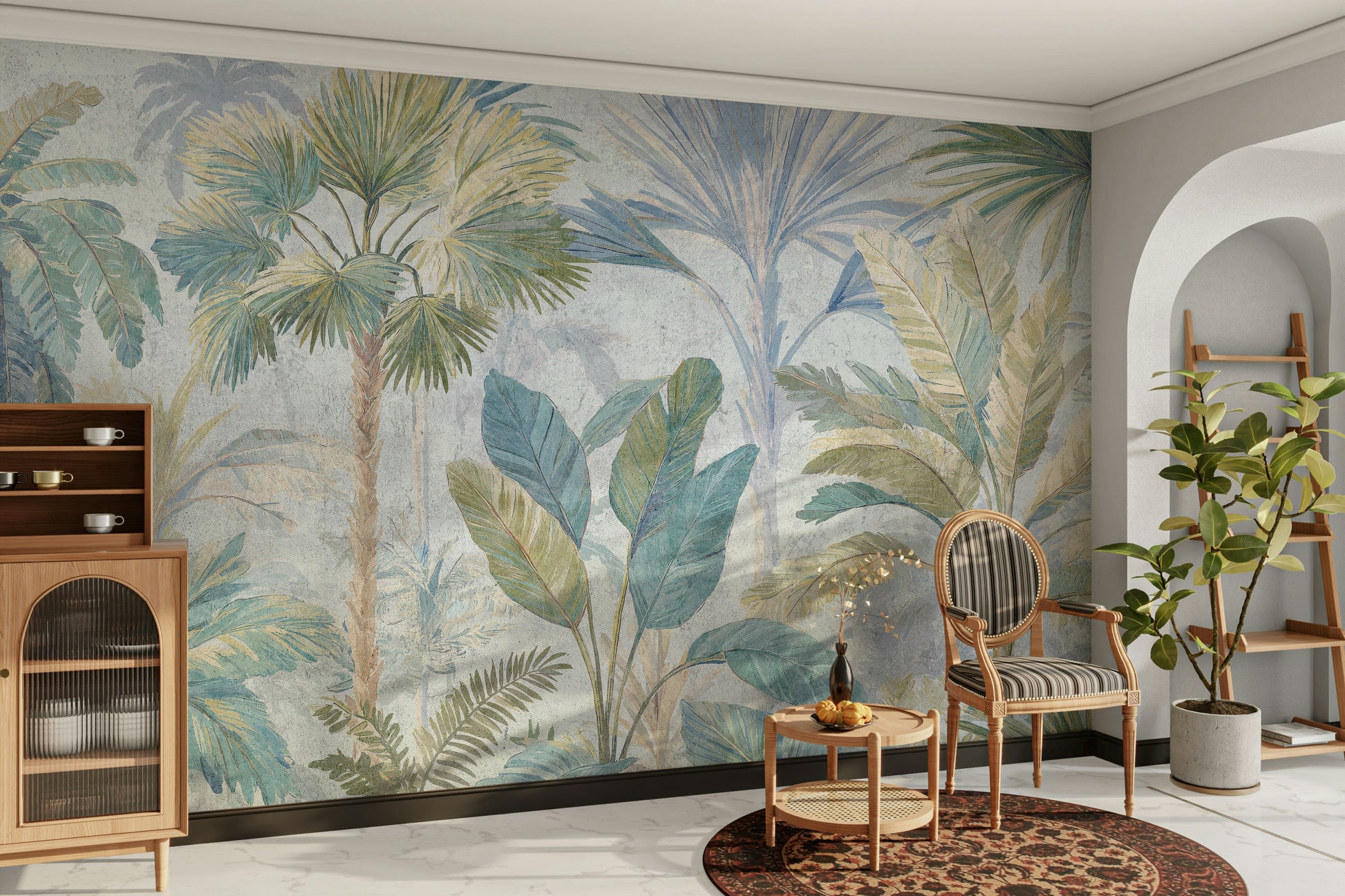 Wallpaper for walls with a fantastical landscape

