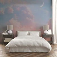 Mural wallpaper capturing a peaceful atmosphere

