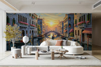 Wall decor showing the Grand Canal, Venice

