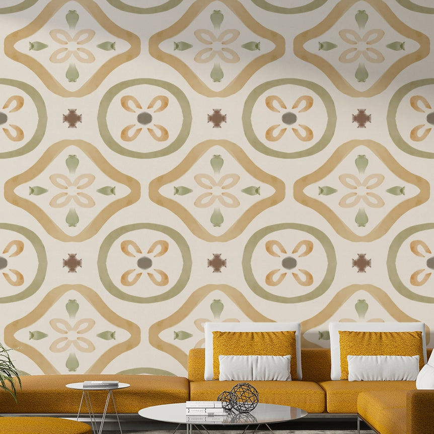 Wallpaper for walls with a fantastical landscape

