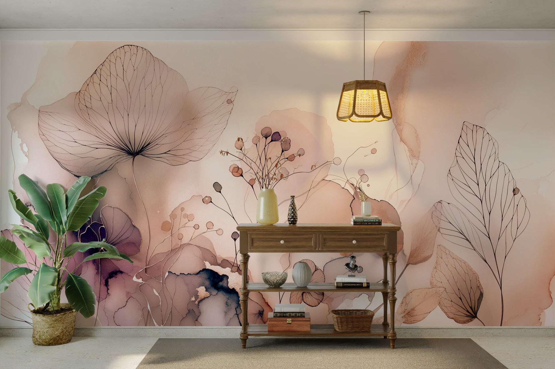 View of friendly shapes and a playful pattern

