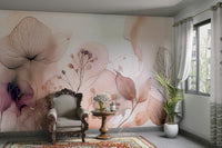 Mural wallpaper of a serenity blossom dream design

