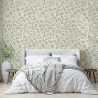 This wallpaper is suitable for a bedroom, a living room, or a serene study.

