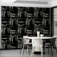 The stripes have a slightly imperfect, hand-painted quality.
