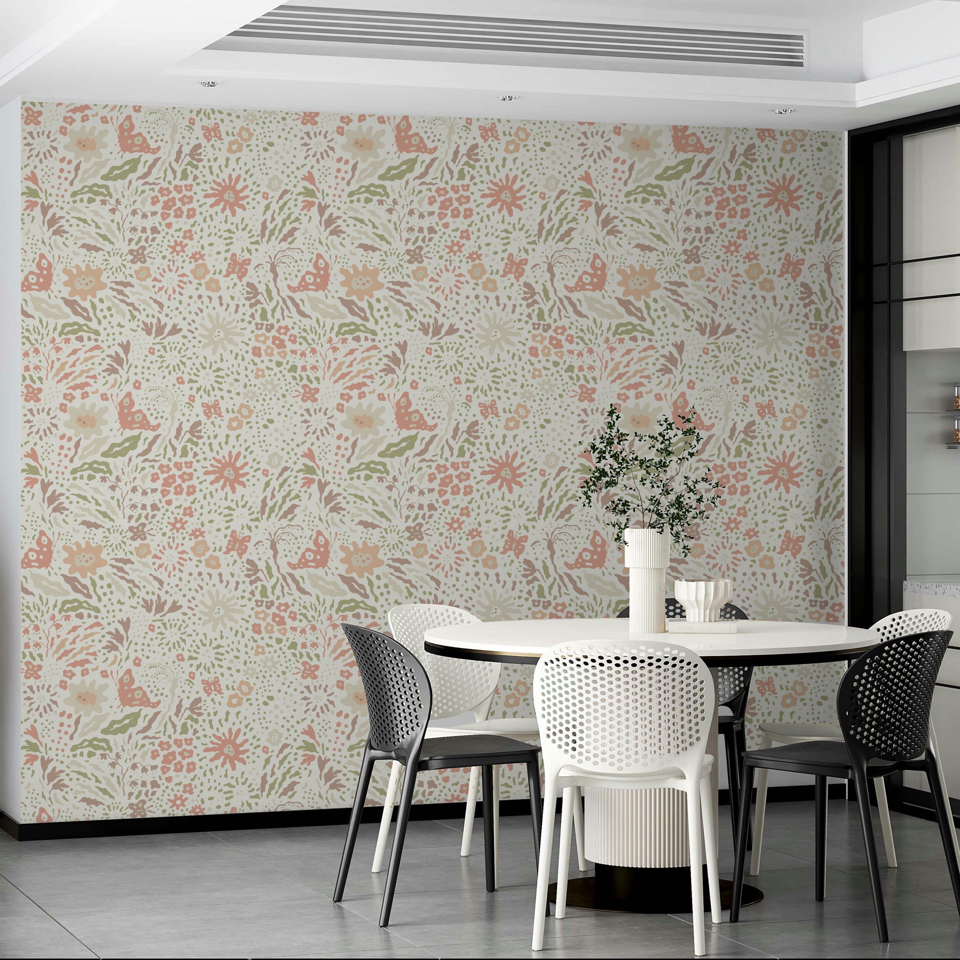 This wallpaper is suitable for a bedroom, a living room, or a serene study.
