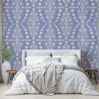 The colors are various shades of purple, from light lavender to deep violet.
