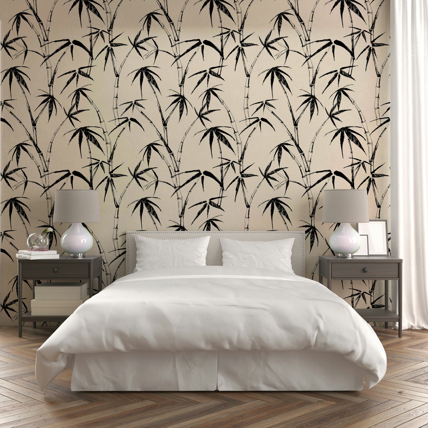 The design is both simple and calming.
