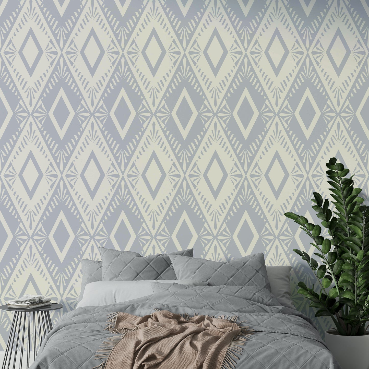 The style is artistic and abstract.
