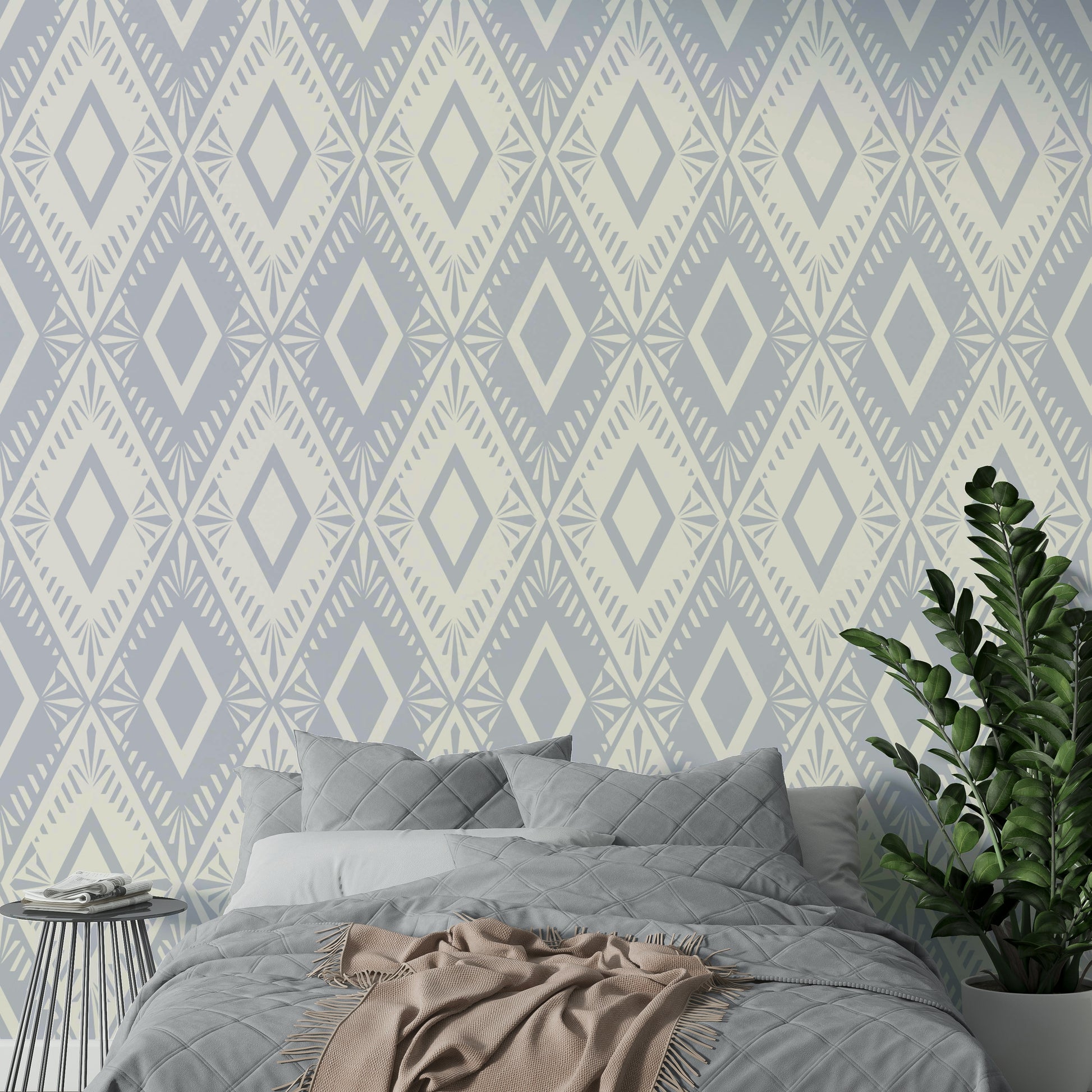 The style is artistic and abstract.
