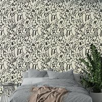 Free Marker artistic wall mural

