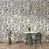 Free Marker expressive wall covering

