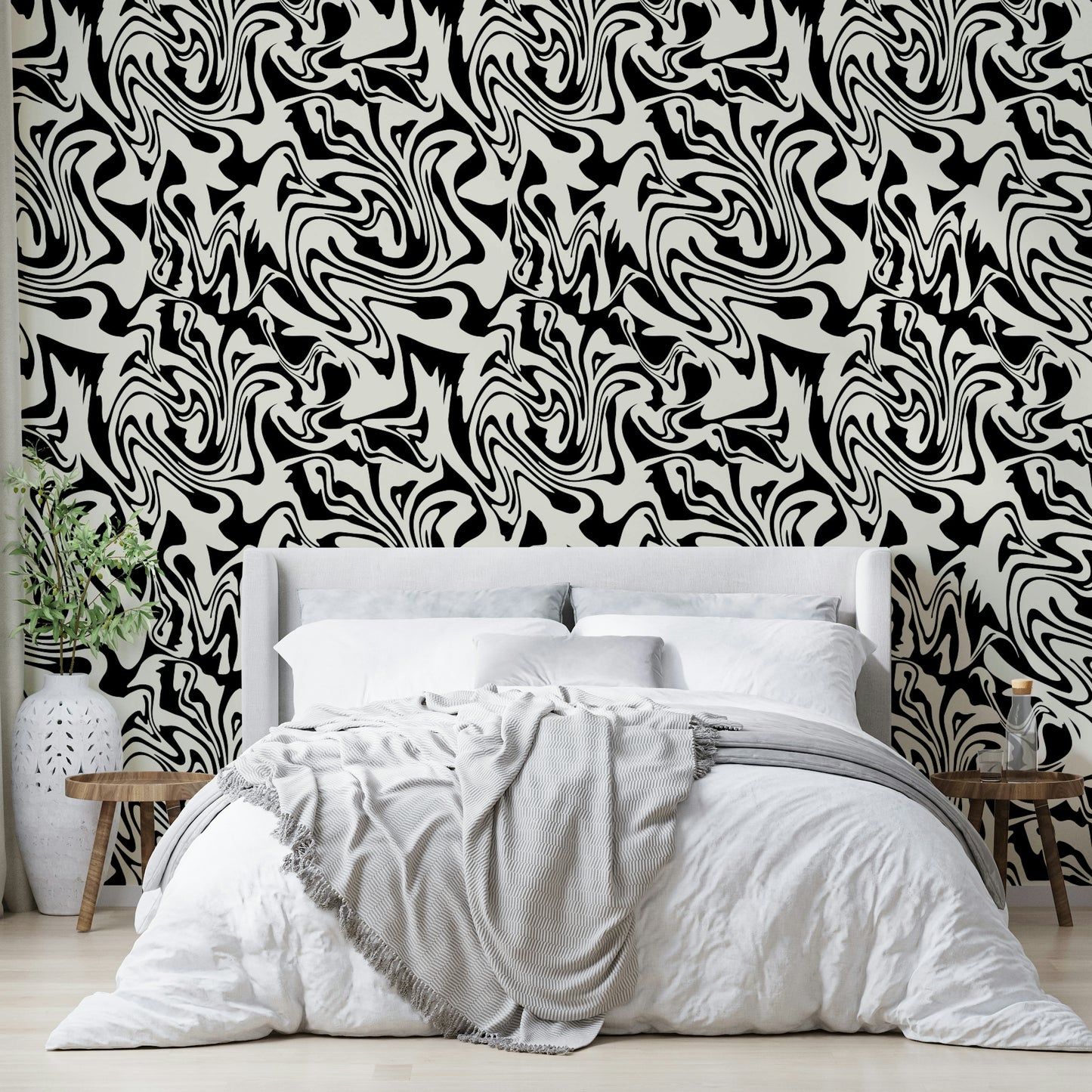 Abstract Liquid creative mural wallpaper

