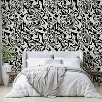 Abstract Liquid creative mural wallpaper

