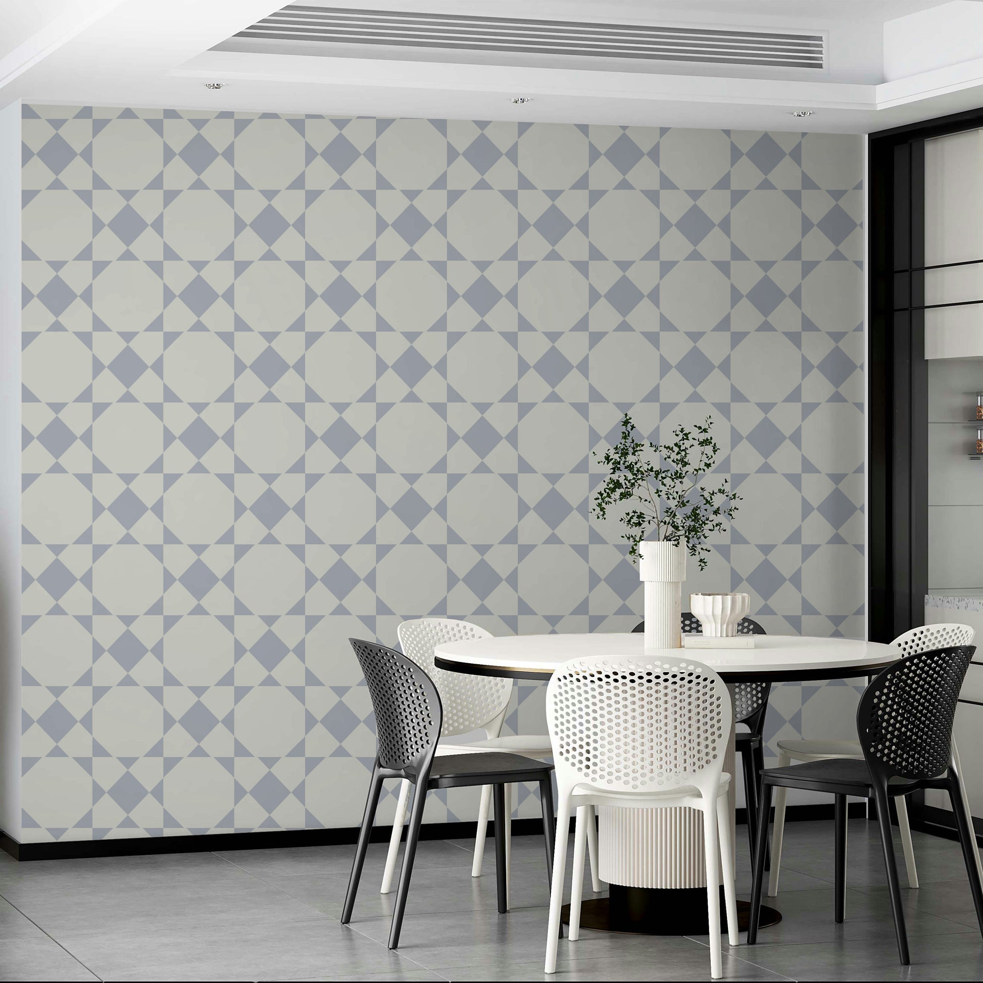 Modern tile pattern wallpaper


