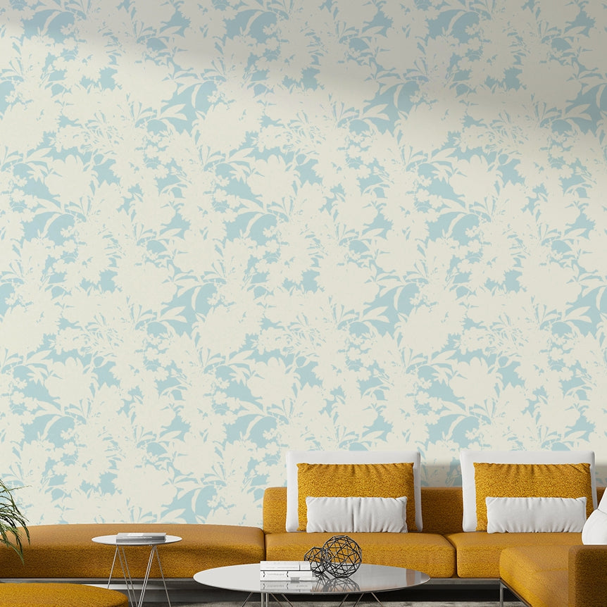 Abstract floral wallpaper

