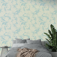 Modern floral pattern wallpaper


