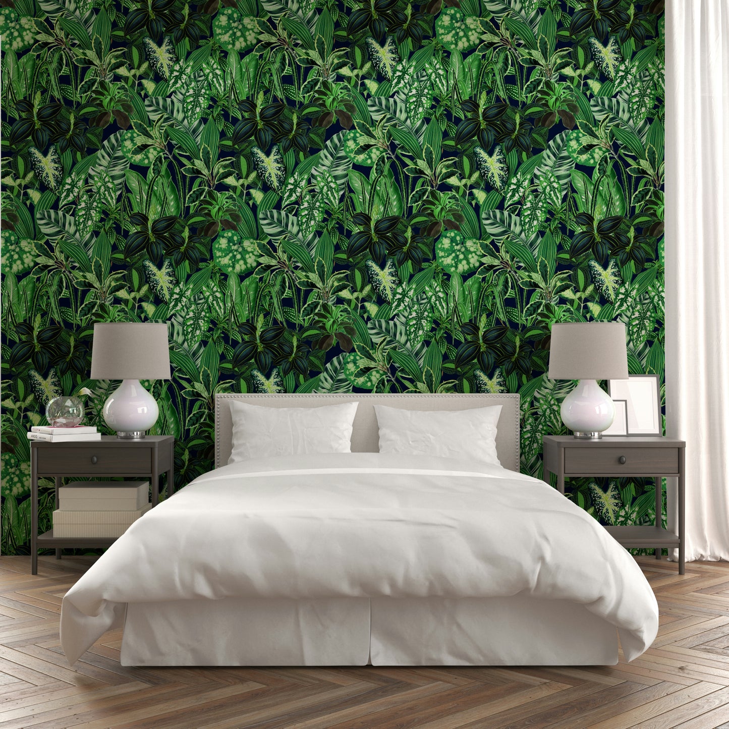 Wallpaper for walls with a bold, exotic feel

