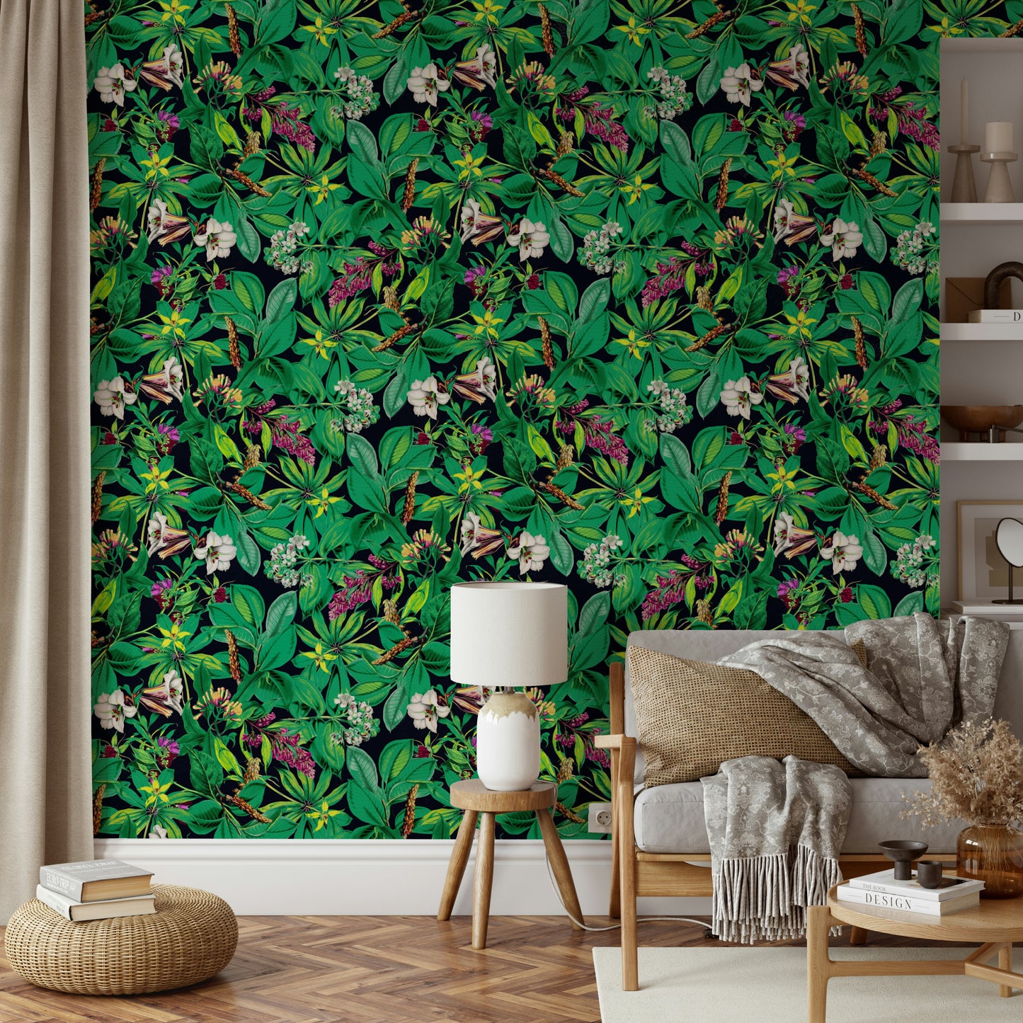 Green Garden nature wall mural

