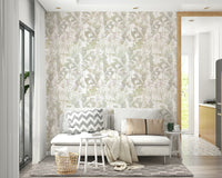 Ethereal Botany elegant wall covering

