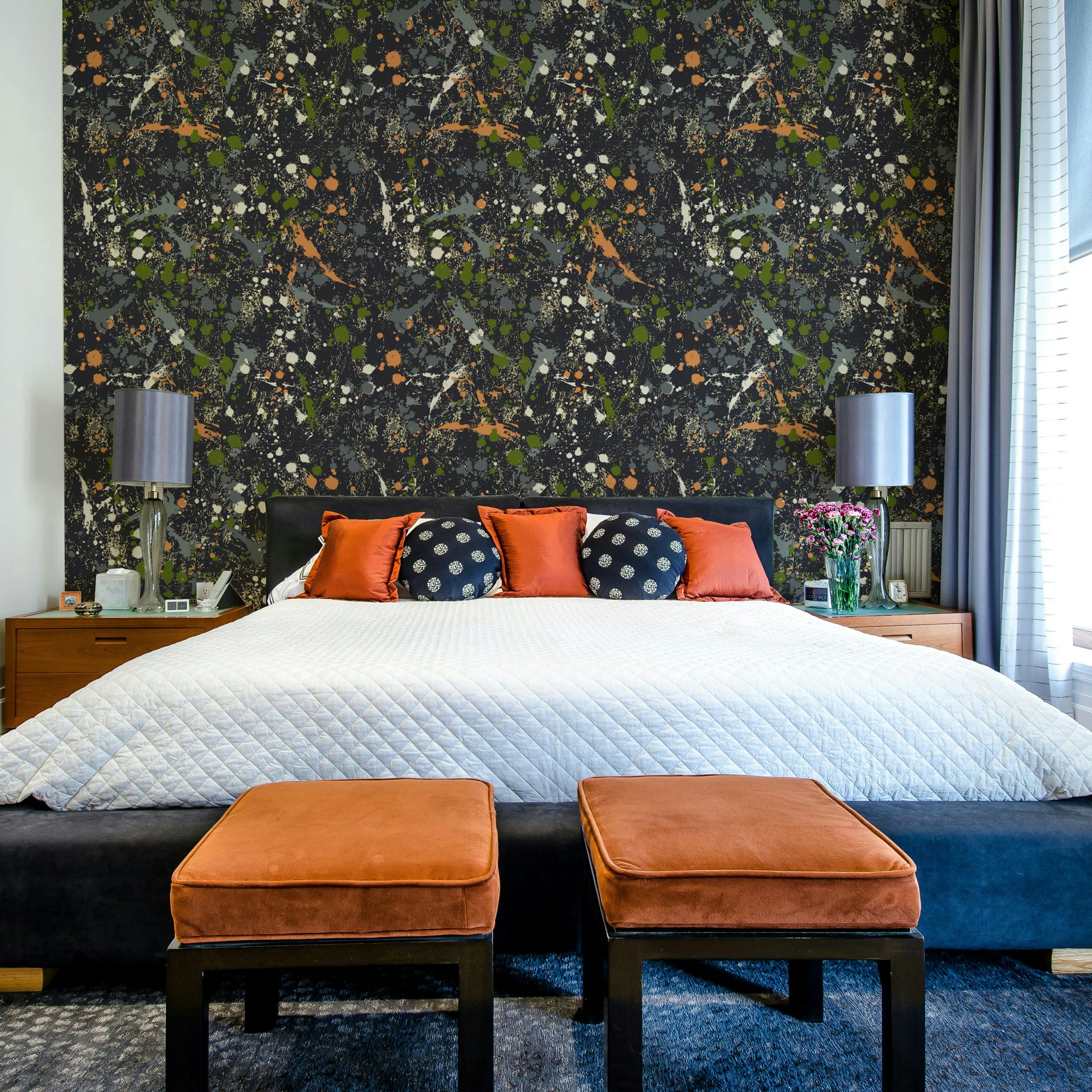 Ink Splatter artistic wallpaper

