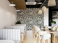 Painted Lines creative wallpaper

