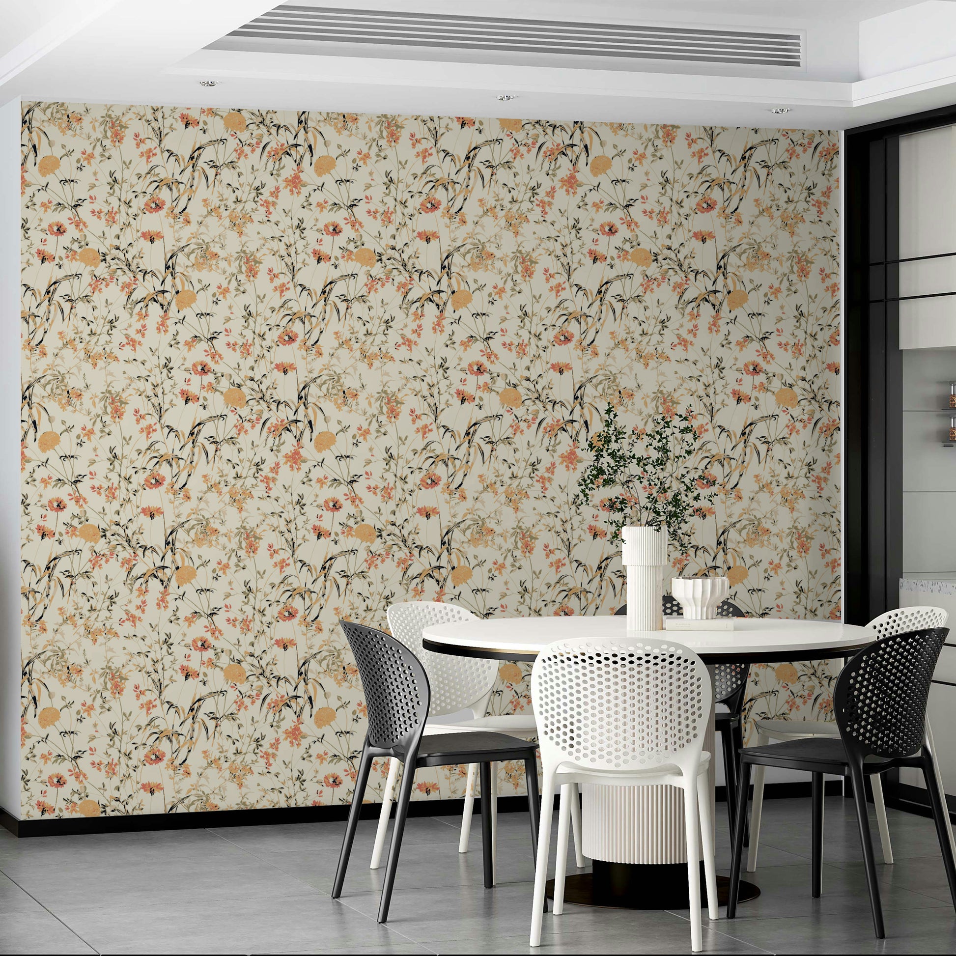 Subtle Summer warm wallpaper for walls