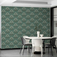 Retro Botanical elegant mural wallpaper
