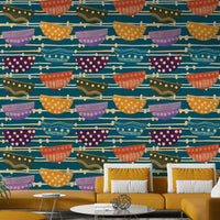 Retro Bowls artistic wallpaper