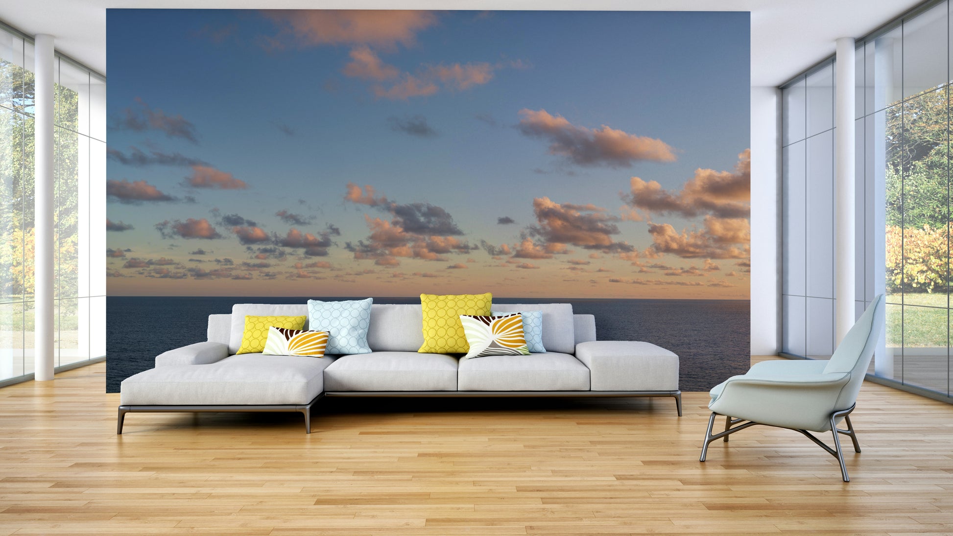 Sunset Sky serene wallpaper